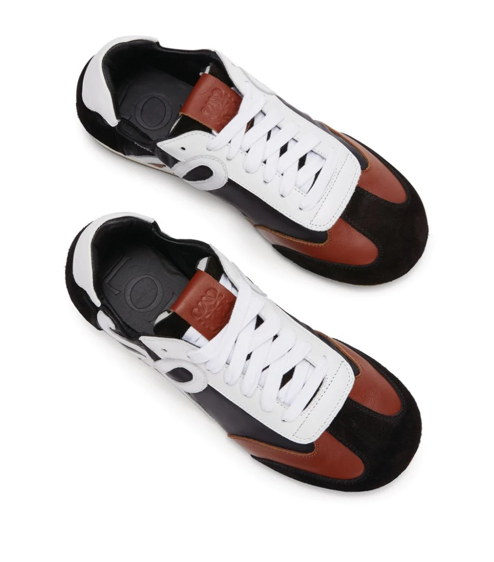 LOEWE 10329969 BALLET RUNNER BLACK/WHITE/BROWN Low-Top Sneakers 4 LOEWE 10329969 BALLET RUNNER BLACK/WHITE/BROWN Low-Top Sneakers - Image 2