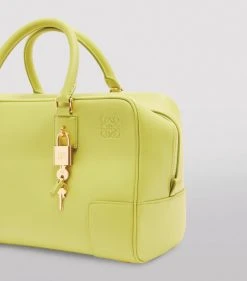 LOEWE Amazona 28 Top-Handle Bag LIME YELLOW Top Handle Bags 11 LOEWE Amazona 28 Top-Handle Bag LIME YELLOW Top Handle Bags -LOEWE Sales loewe amazona 28 top handle bag 17277799 35266827 1000