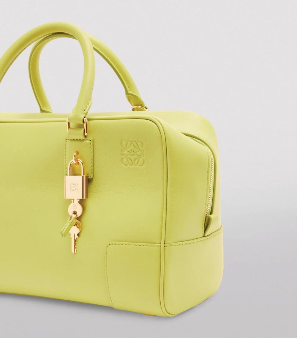 LOEWE Amazona 28 Top-Handle Bag LIME YELLOW Top Handle Bags 7 LOEWE Amazona 28 Top-Handle Bag LIME YELLOW Top Handle Bags - Image 5