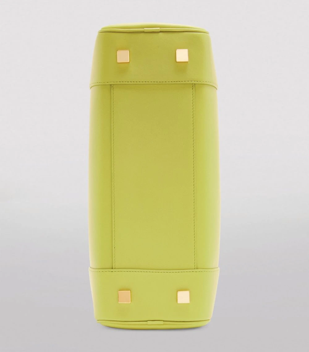 LOEWE Amazona 28 Top-Handle Bag LIME YELLOW Top Handle Bags 5 LOEWE Amazona 28 Top-Handle Bag LIME YELLOW Top Handle Bags - Image 3