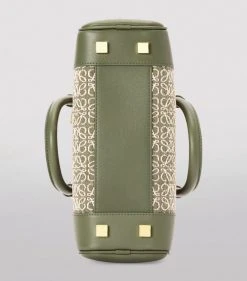 LOEWE Anagram Amazona 23 Cross-Body Bag GREEN/AVOCADO GREEN Top Handle Bags -LOEWE Sales loewe anagram amazona 23 cross body bag 17581274 36919675 1000