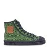LOEWE Anagram Jacquard High-Top Sneakers APPLE GREEN/DEEPNAVY -LOEWE Sales loewe anagram jacquard high top sneakers 17582141 37439534 1000
