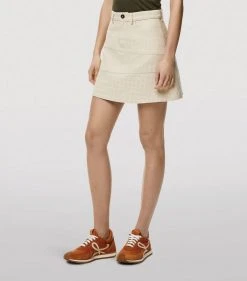 LOEWE Anagram Jacquard Mini Skirt ECRU/WHITE Mini Skirts 9 LOEWE Anagram Jacquard Mini Skirt ECRU/WHITE Mini Skirts -LOEWE Sales loewe anagram jacquard mini skirt 16931420 33635547 1000