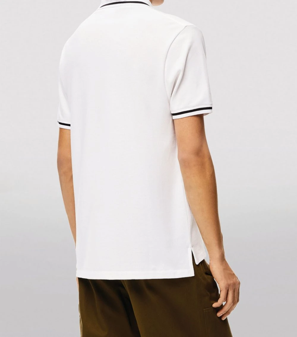 LOEWE Anagram Polo Shirt WHITE Polo Shirts 6 LOEWE Anagram Polo Shirt WHITE Polo Shirts - Image 4