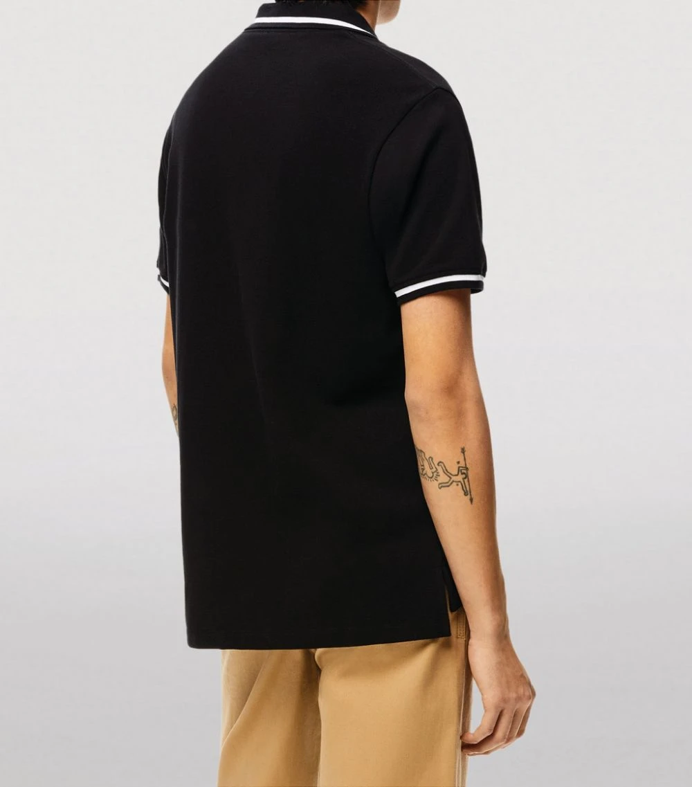LOEWE Anagram Polo Shirt BLACK Polo Shirts 6 LOEWE Anagram Polo Shirt BLACK Polo Shirts - Image 4