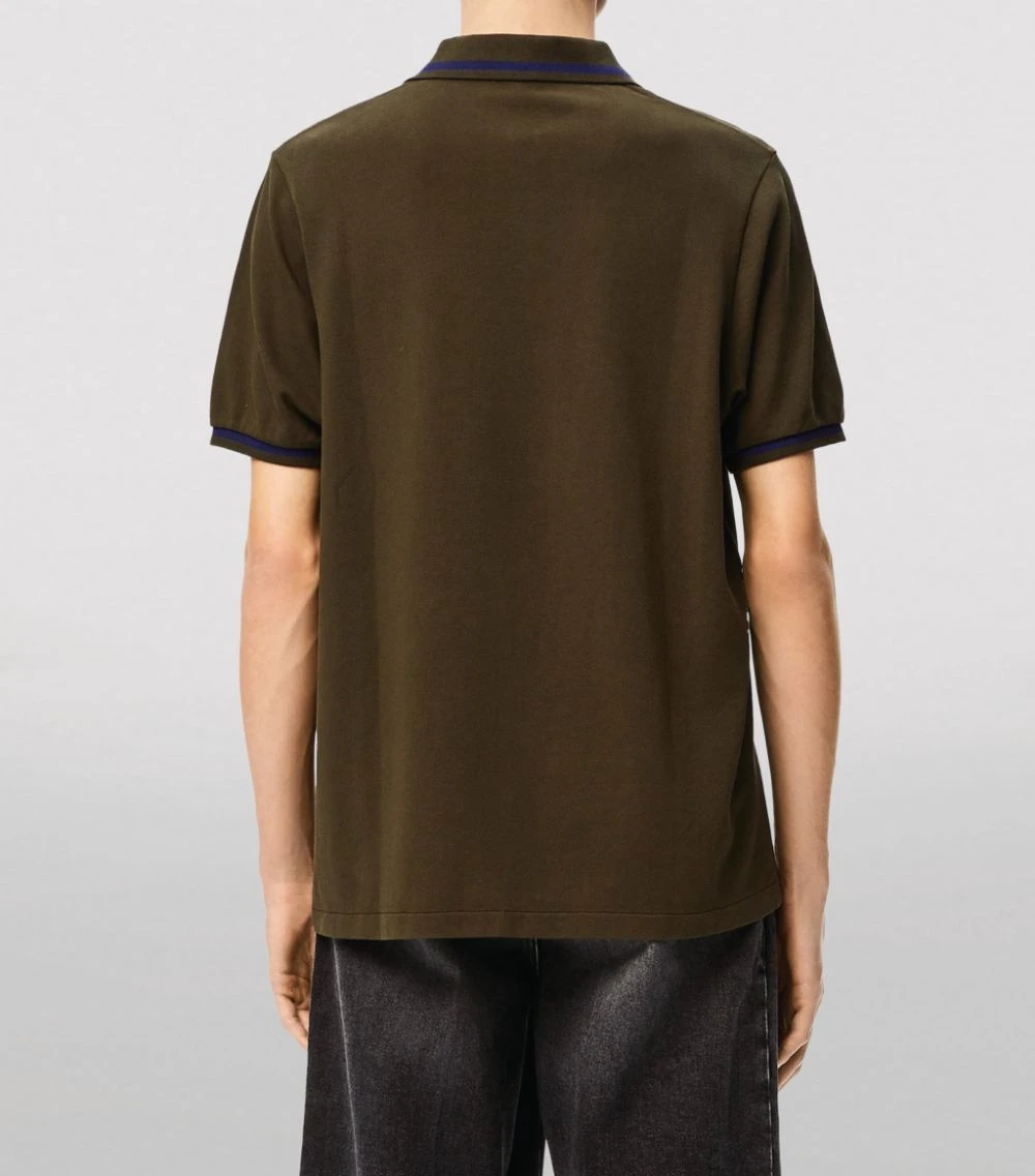 LOEWE ANAGRAM POLO KHAKI GREEN Polo Shirts 4 LOEWE ANAGRAM POLO KHAKI GREEN Polo Shirts - Image 2