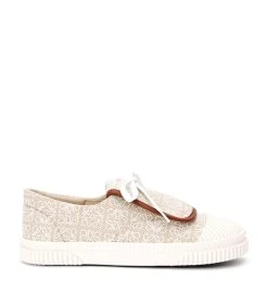 LOEWE Anagram Sneakers NATURAL/WHITE Low-Top Sneakers