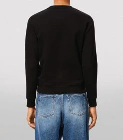 LOEWE ANAGRAM SWEATSHIRT BLACK Sweatshirts -LOEWE Sales loewe anagram sweatshirt 15677615 28271737 1000