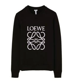 LOEWE ANAGRAM SWEATSHIRT BLACK Sweatshirts