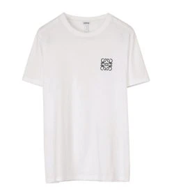 LOEWE Anagram T-Shirt WHITE Logo T-Shirts