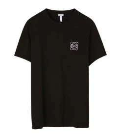 LOEWE Anagram T-Shirt BLACK Logo T-Shirts