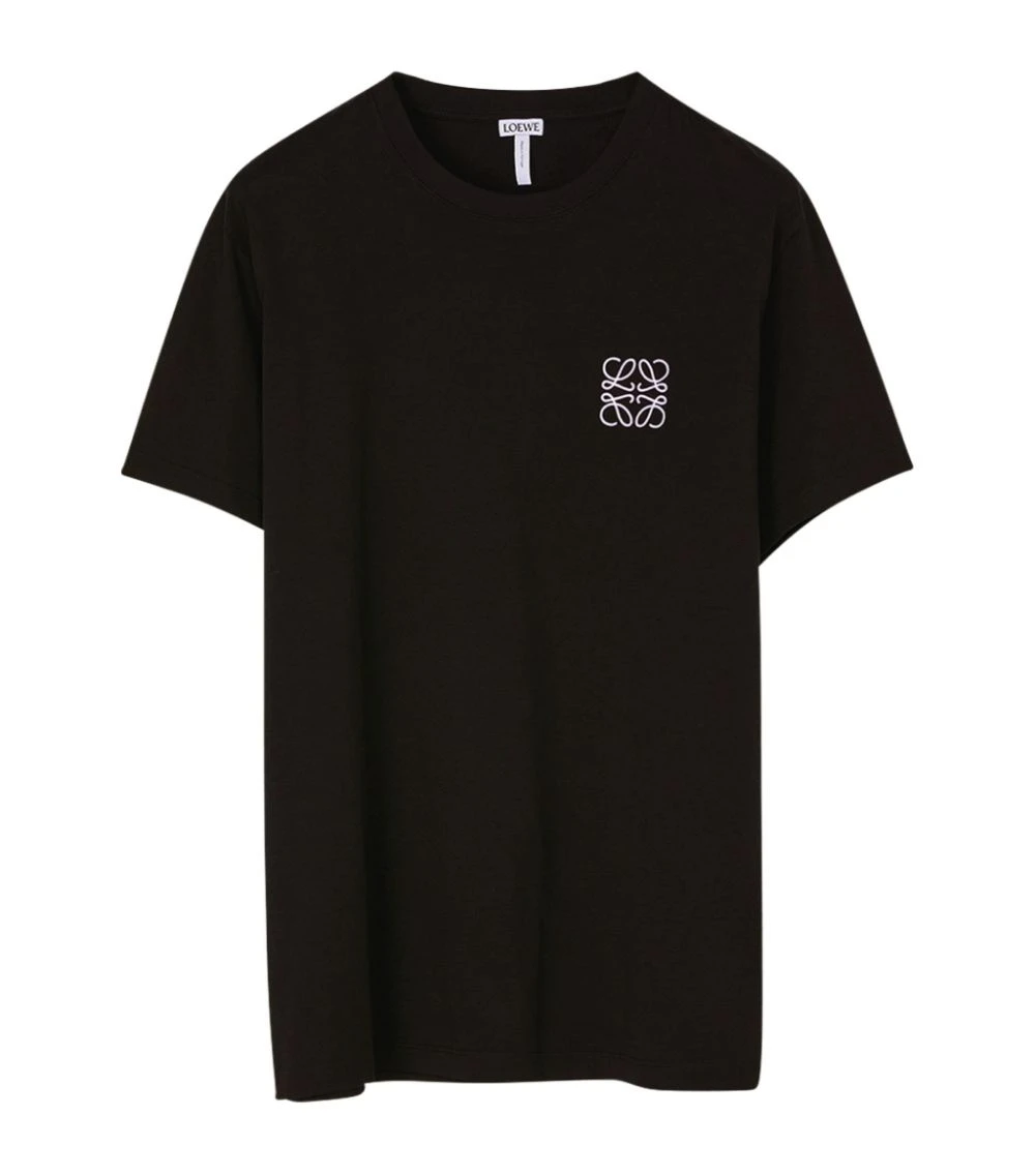 LOEWE Anagram T-Shirt BLACK Logo T-Shirts 3 LOEWE Anagram T-Shirt BLACK Logo T-Shirts