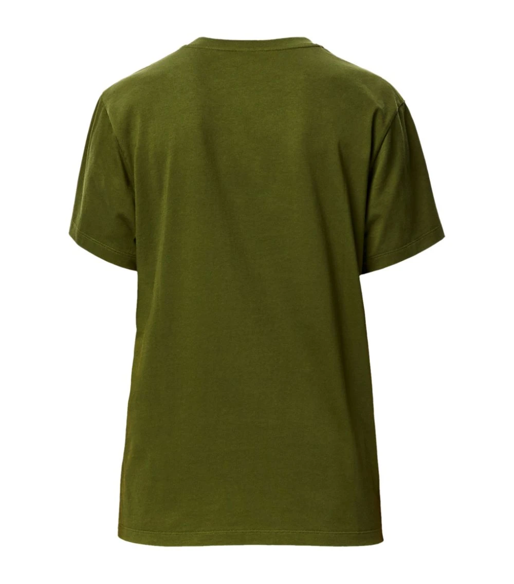 LOEWE Anagram T-Shirt KHAKI GREEN Logo T-Shirts 4 LOEWE Anagram T-Shirt KHAKI GREEN Logo T-Shirts - Image 2