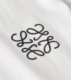 LOEWE Anagram T-Shirt WHITE Logo T-Shirts -LOEWE Sales loewe anagram t shirt 15677621 28272134 1000