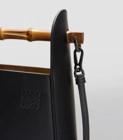 LOEWE Bamboo-Handle Leather Bucket Bag BLACK Bucket Bags 11 LOEWE Bamboo-Handle Leather Bucket Bag BLACK Bucket Bags -LOEWE Sales loewe bamboo handle leather bucket bag 16131246 30318785 1000