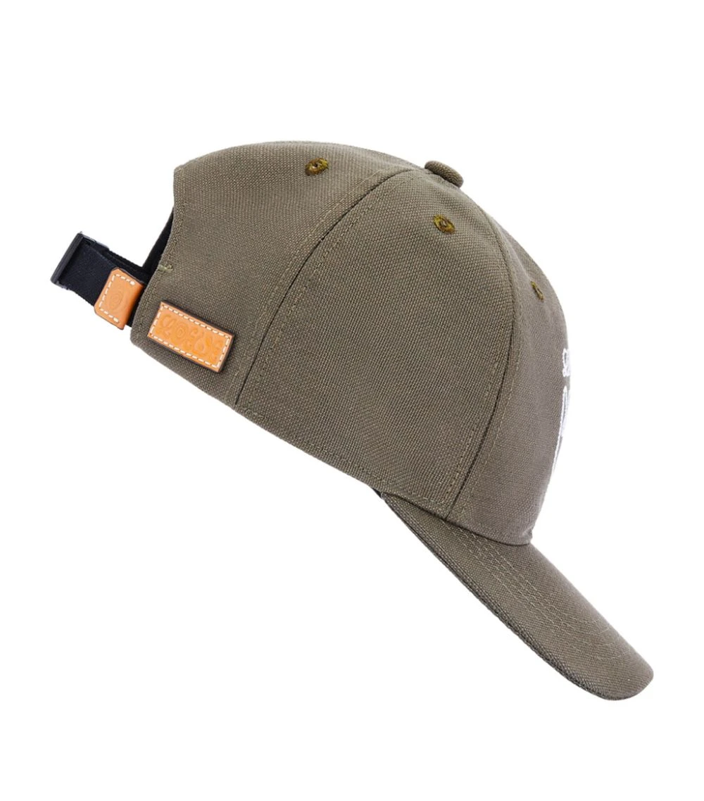 LOEWE Baseball Cap KHAKI GREEN Caps 4 LOEWE Baseball Cap KHAKI GREEN Caps - Image 2