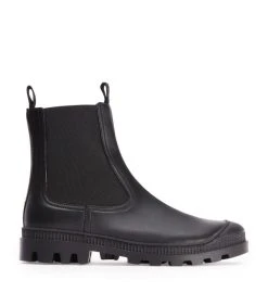 LOEWE Calfskin Chelsea Boots BLACK Ankle Boots