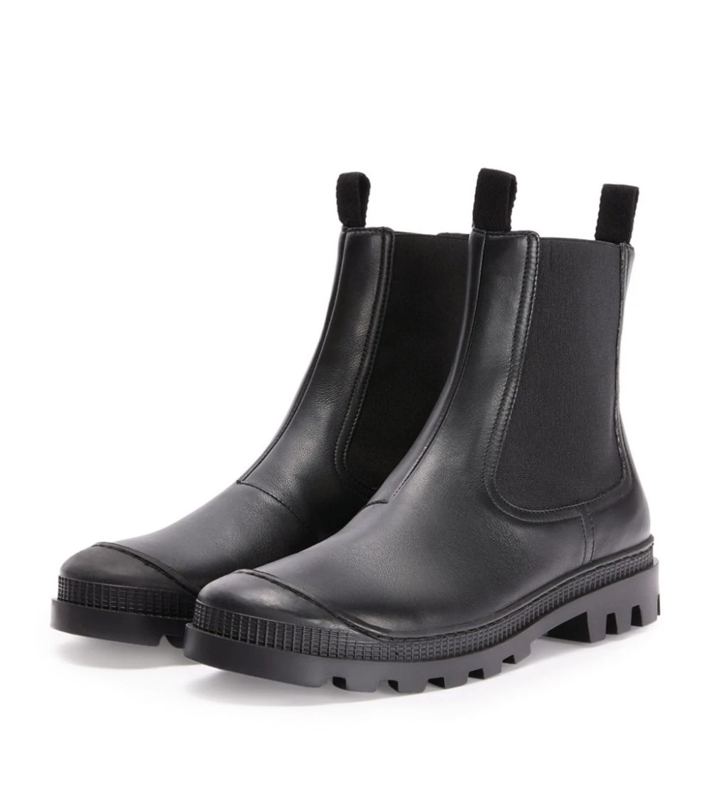 LOEWE Calfskin Chelsea Boots BLACK Ankle Boots 4 LOEWE Calfskin Chelsea Boots BLACK Ankle Boots - Image 2