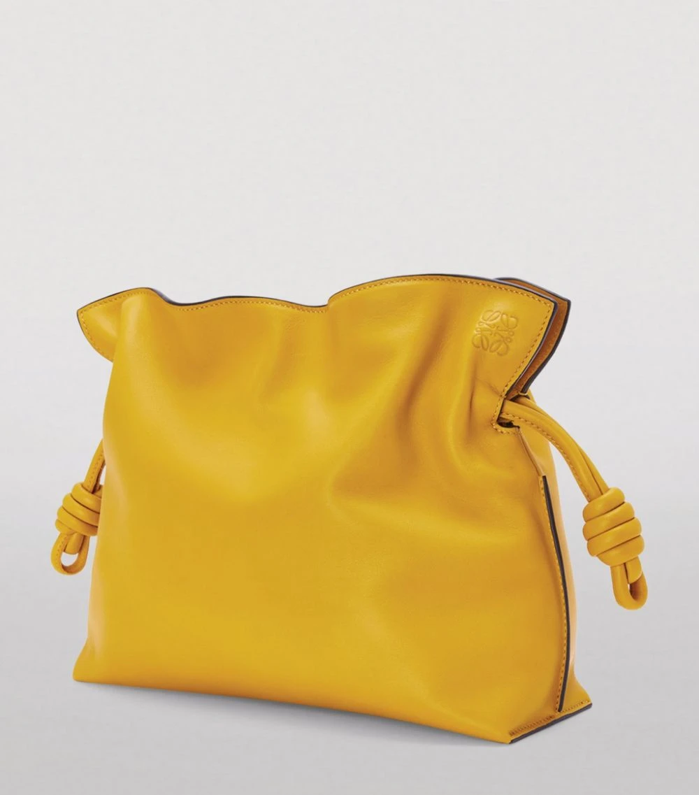 LOEWE Calfskin Flamenco Clutch Bag MUSTARD Clutch Bags 4 LOEWE Calfskin Flamenco Clutch Bag MUSTARD Clutch Bags - Image 2