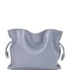 LOEWE Calfskin Flamenco Tote Bag ATLANTIC BLUE Tote Bags -LOEWE Sales loewe calfskin flamenco tote bag 17581292 36548685 1000