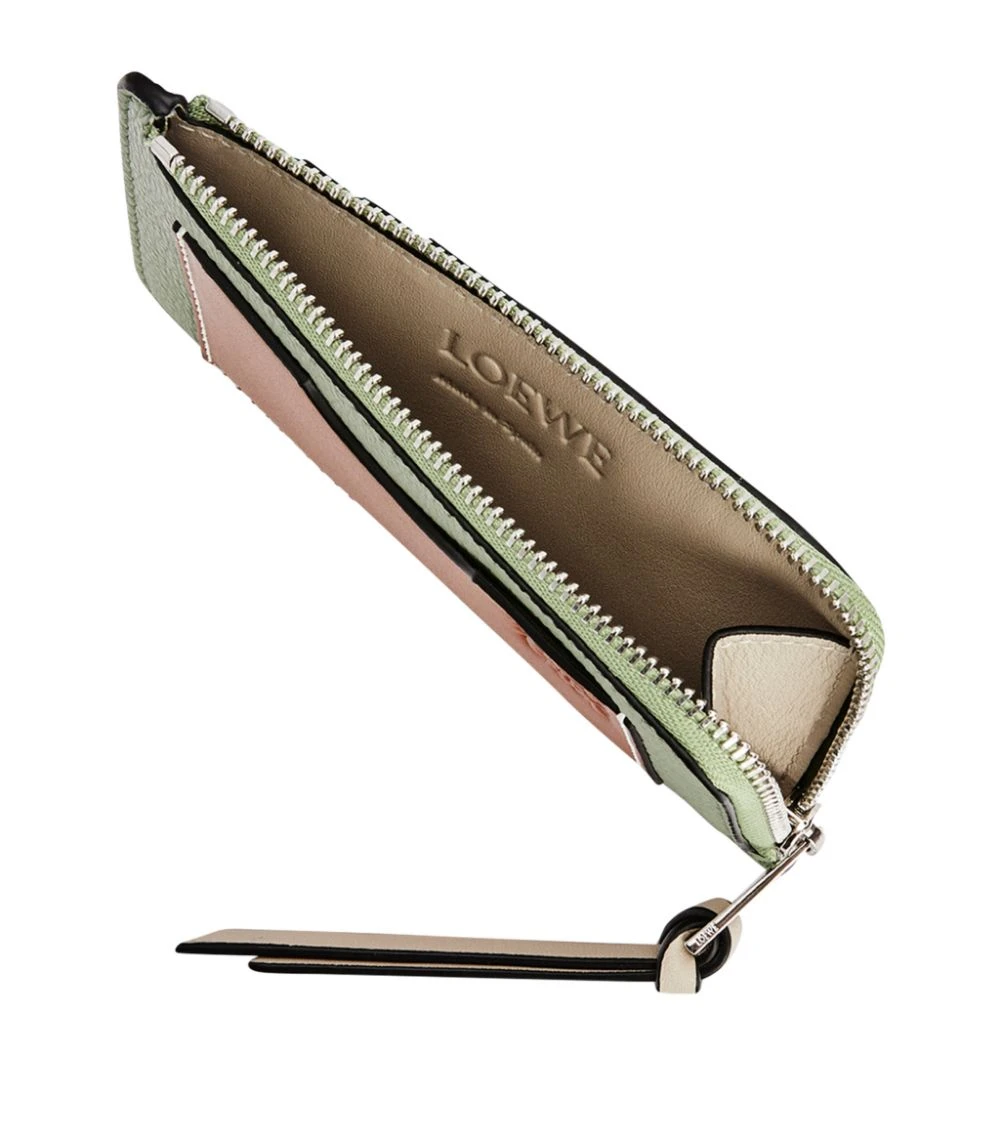 LOEWE Calfskin Puzzle Card Holder ROSEMARY/TAN Card Holders 4 LOEWE Calfskin Puzzle Card Holder ROSEMARY/TAN Card Holders - Image 2