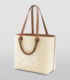LOEWE Sales -LOEWE Sales loewe canvas leather anagram tote bag 16529060 31994371 1000