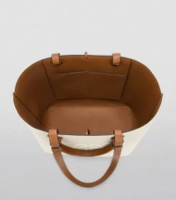 LOEWE Canvas-Leather Anagram Tote Bag ECRU/TAN Tote Bags 10 LOEWE Canvas-Leather Anagram Tote Bag ECRU/TAN Tote Bags -LOEWE Sales loewe canvas leather anagram tote bag 16529060 31994379 1000