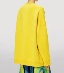 LOEWE Cashmere Oversized Sweater YELLOW Sweaters 10 LOEWE Cashmere Oversized Sweater YELLOW Sweaters -LOEWE Sales loewe cashmere oversized sweater 17279003 35267705 1000
