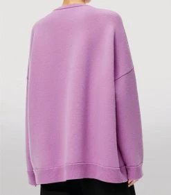LOEWE Cashmere Oversized Sweater LILAC Sweaters 10 LOEWE Cashmere Oversized Sweater LILAC Sweaters -LOEWE Sales loewe cashmere oversized sweater 17279008 35269077 1000