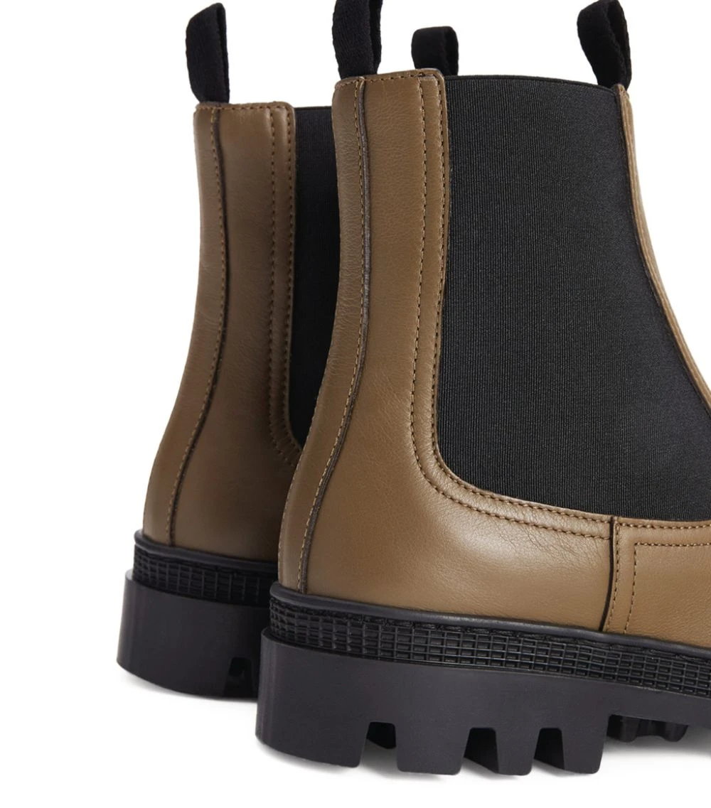 LOEWE CHELSEA BOOT KHAKI GREEN Ankle Boots 6 LOEWE CHELSEA BOOT KHAKI GREEN Ankle Boots - Image 4