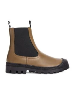 LOEWE CHELSEA BOOT KHAKI GREEN Ankle Boots