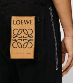 LOEWE Drill Trousers BLACK Tailored Trousers 17 LOEWE Drill Trousers BLACK Tailored Trousers -LOEWE Sales loewe drill trousers 16930595 33635903 1000