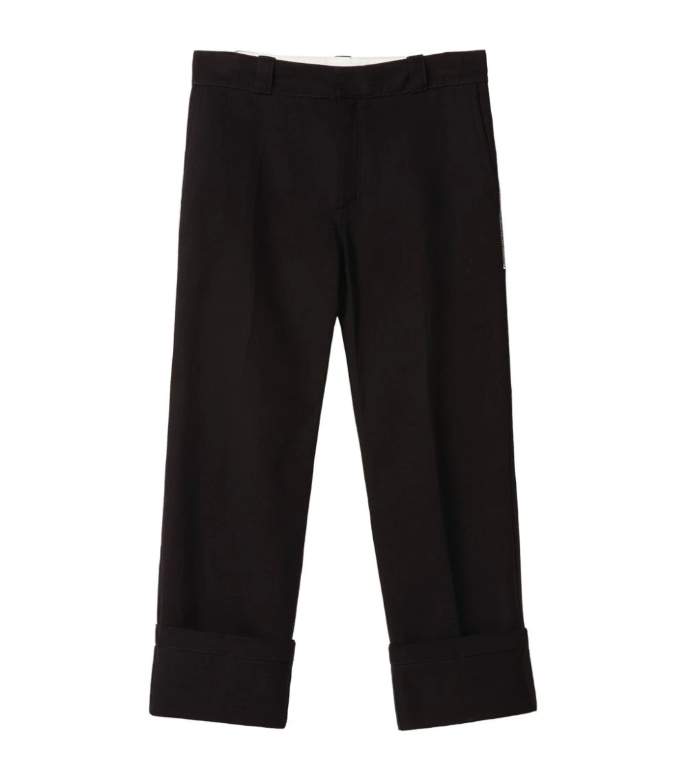 LOEWE Drill Trousers BLACK Tailored Trousers 3 LOEWE Drill Trousers BLACK Tailored Trousers