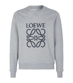 LOEWE Embroidered Anagram Sweatshirt 1120 Sweatshirts