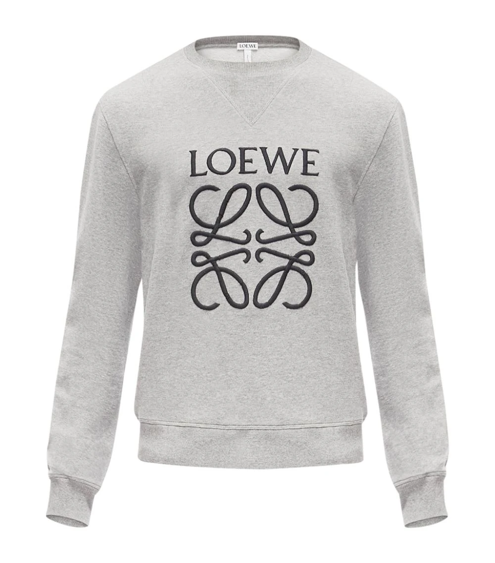 LOEWE Embroidered Anagram Sweatshirt 1120 Sweatshirts 4 LOEWE Embroidered Anagram Sweatshirt 1120 Sweatshirts - Image 2