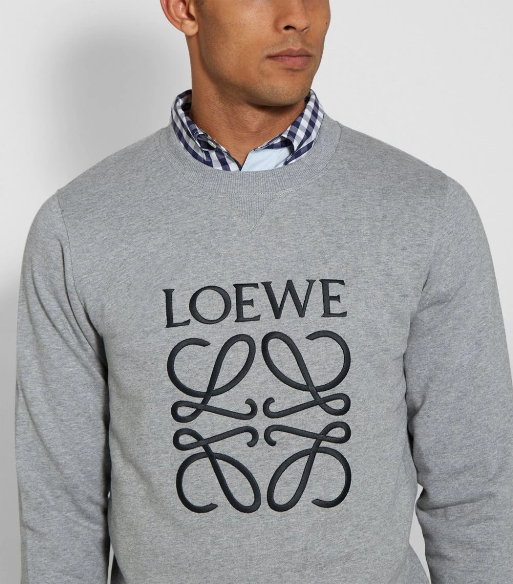 LOEWE Embroidered Anagram Sweatshirt 1120 Sweatshirts 10 LOEWE Embroidered Anagram Sweatshirt 1120 Sweatshirts - Image 8
