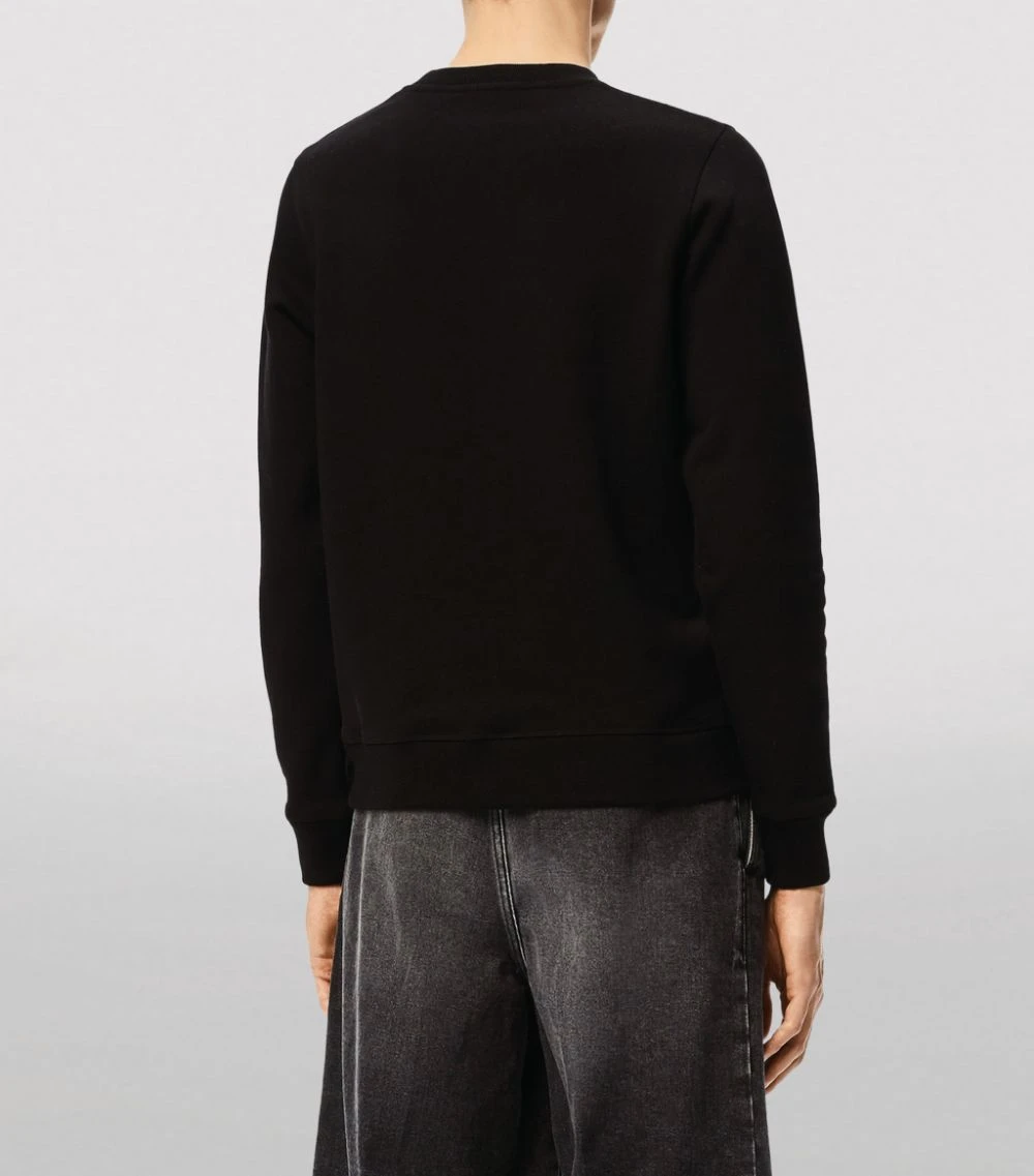 LOEWE Embroidered Anagram Sweatshirt BLACK Sweatshirts 4 LOEWE Embroidered Anagram Sweatshirt BLACK Sweatshirts - Image 2
