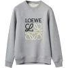 LOEWE Embroidered Anagram Sweatshirt GREY MELANGE Sweatshirts 1 LOEWE Embroidered Anagram Sweatshirt GREY MELANGE Sweatshirts -LOEWE Sales loewe embroidered anagram sweatshirt 16121455 30266672 1000