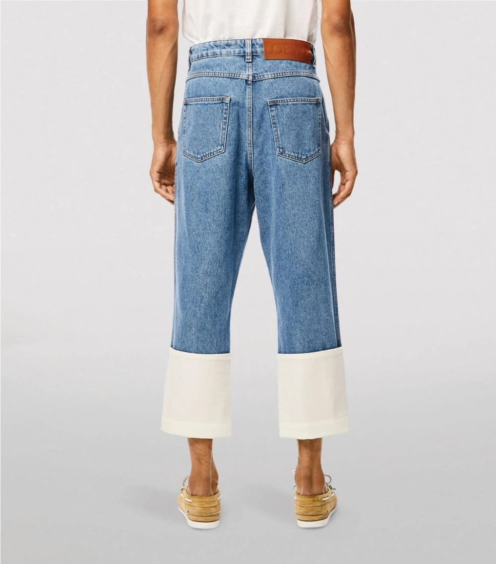 LOEWE FISHERMAN STONEWASH JEANS BLUE DENIM Straight Jeans 4 LOEWE FISHERMAN STONEWASH JEANS BLUE DENIM Straight Jeans - Image 2