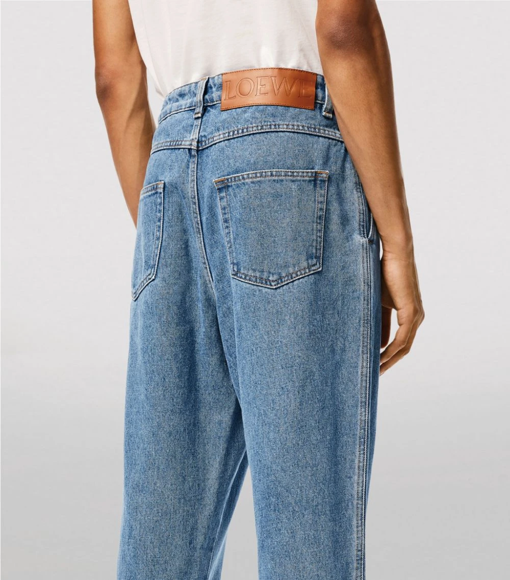 LOEWE FISHERMAN STONEWASH JEANS BLUE DENIM Straight Jeans 5 LOEWE FISHERMAN STONEWASH JEANS BLUE DENIM Straight Jeans - Image 3