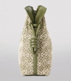LOEWE Flamenco Clutch Bag GREEN/AVOCADO GREEN Shoulder Bags 11 LOEWE Flamenco Clutch Bag GREEN/AVOCADO GREEN Shoulder Bags -LOEWE Sales loewe flamenco clutch bag 17582222 36783473 1000