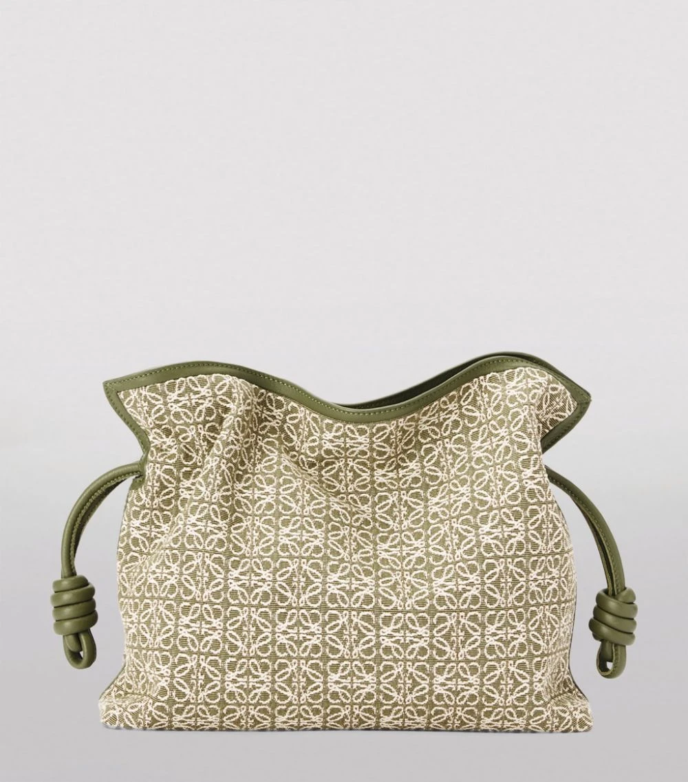 LOEWE Flamenco Clutch Bag GREEN/AVOCADO GREEN Shoulder Bags 4 LOEWE Flamenco Clutch Bag GREEN/AVOCADO GREEN Shoulder Bags - Image 2
