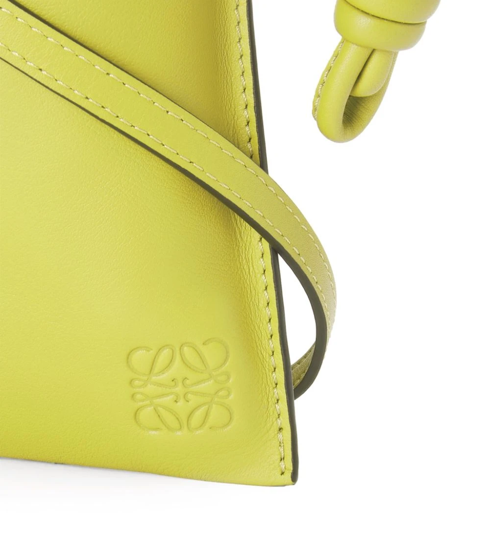 LOEWE Flamenco Pocket Cross-Body Bag LIME YELLOW Crossbody Bags 8 LOEWE Flamenco Pocket Cross-Body Bag LIME YELLOW Crossbody Bags - Image 6