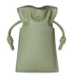 LOEWE Flamenco Pocket Cross-Body Bag Rosemary Crossbody Bags