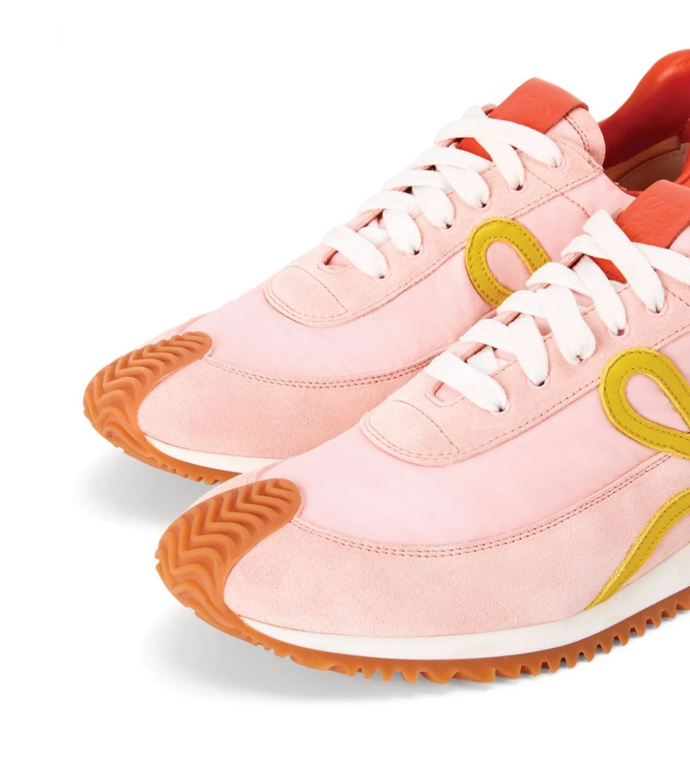 LOEWE Flow Runner Sneakers PINK/YELLOW Low-Top Sneakers 6 LOEWE Flow Runner Sneakers PINK/YELLOW Low-Top Sneakers - Image 4
