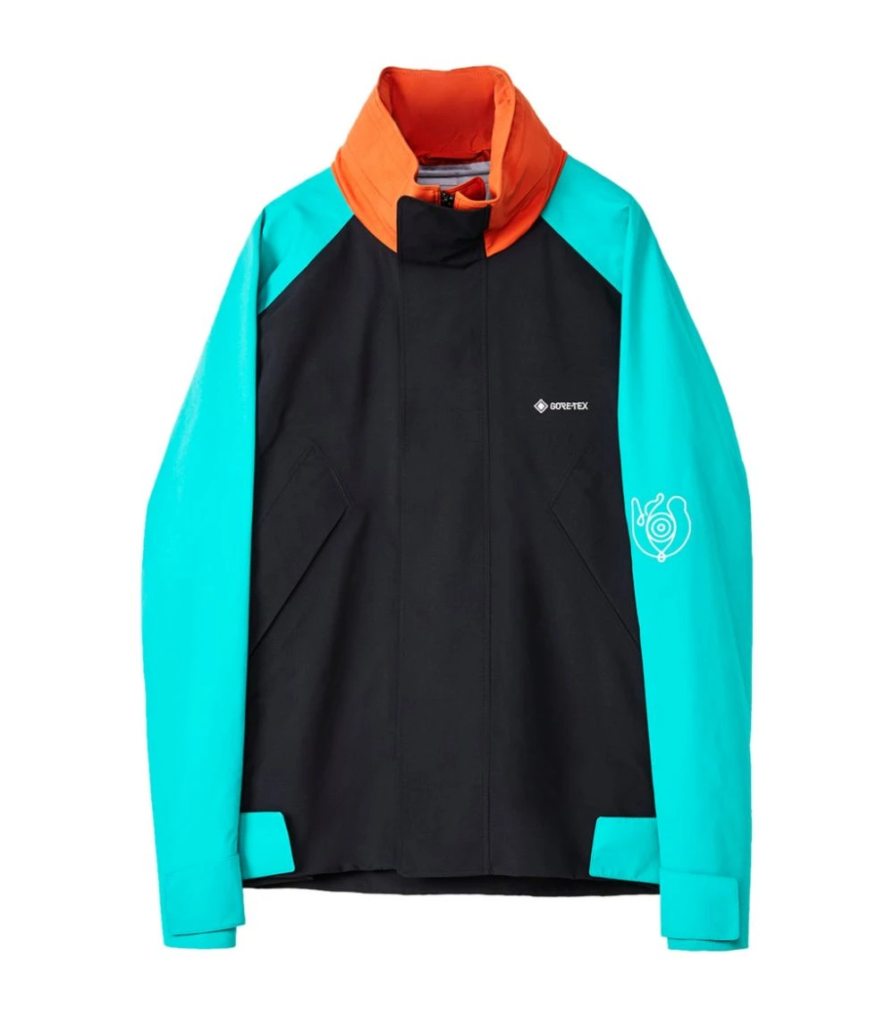 LOEWE Gore-Tex Jacket BLACK/GREEN/ORANGE Bomber Jackets 3 LOEWE Gore-Tex Jacket BLACK/GREEN/ORANGE Bomber Jackets