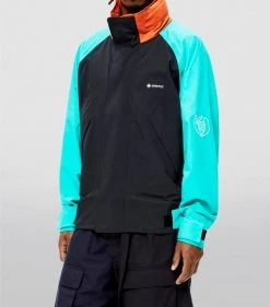 LOEWE Gore-Tex Jacket BLACK/GREEN/ORANGE Bomber Jackets 9 LOEWE Gore-Tex Jacket BLACK/GREEN/ORANGE Bomber Jackets -LOEWE Sales loewe gore tex jacket 16634120 32819838 1000