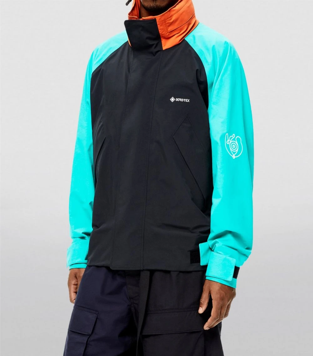 LOEWE Gore-Tex Jacket BLACK/GREEN/ORANGE Bomber Jackets 5 LOEWE Gore-Tex Jacket BLACK/GREEN/ORANGE Bomber Jackets - Image 3