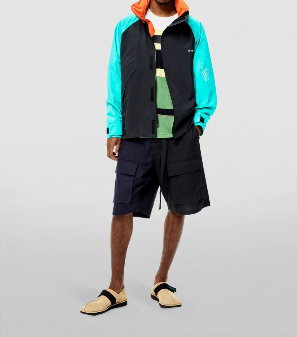 LOEWE Gore-Tex Jacket BLACK/GREEN/ORANGE Bomber Jackets 4 LOEWE Gore-Tex Jacket BLACK/GREEN/ORANGE Bomber Jackets - Image 2