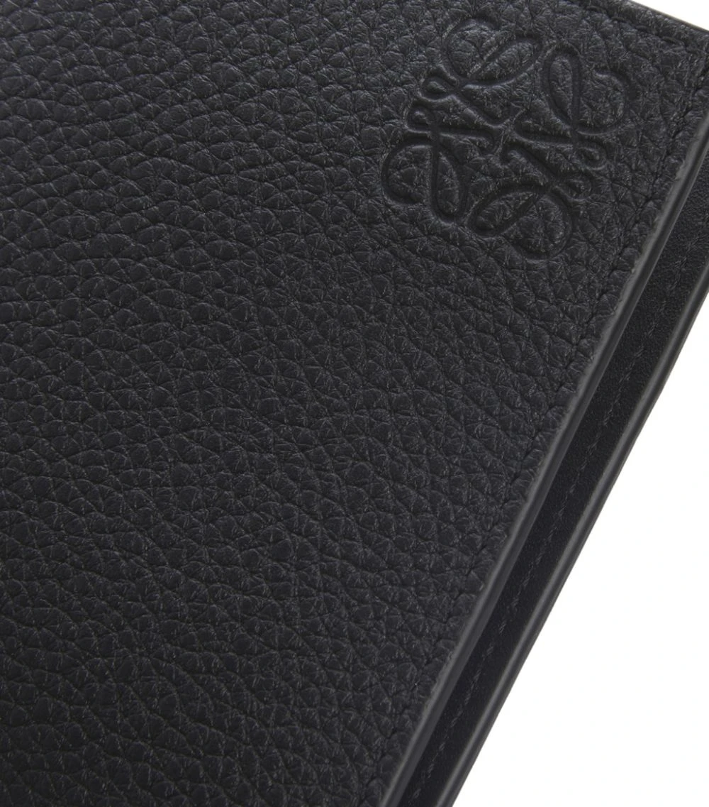 LOEWE Grained Leather Bifold Wallet BLACK Wallets 7 LOEWE Grained Leather Bifold Wallet BLACK Wallets - Image 5